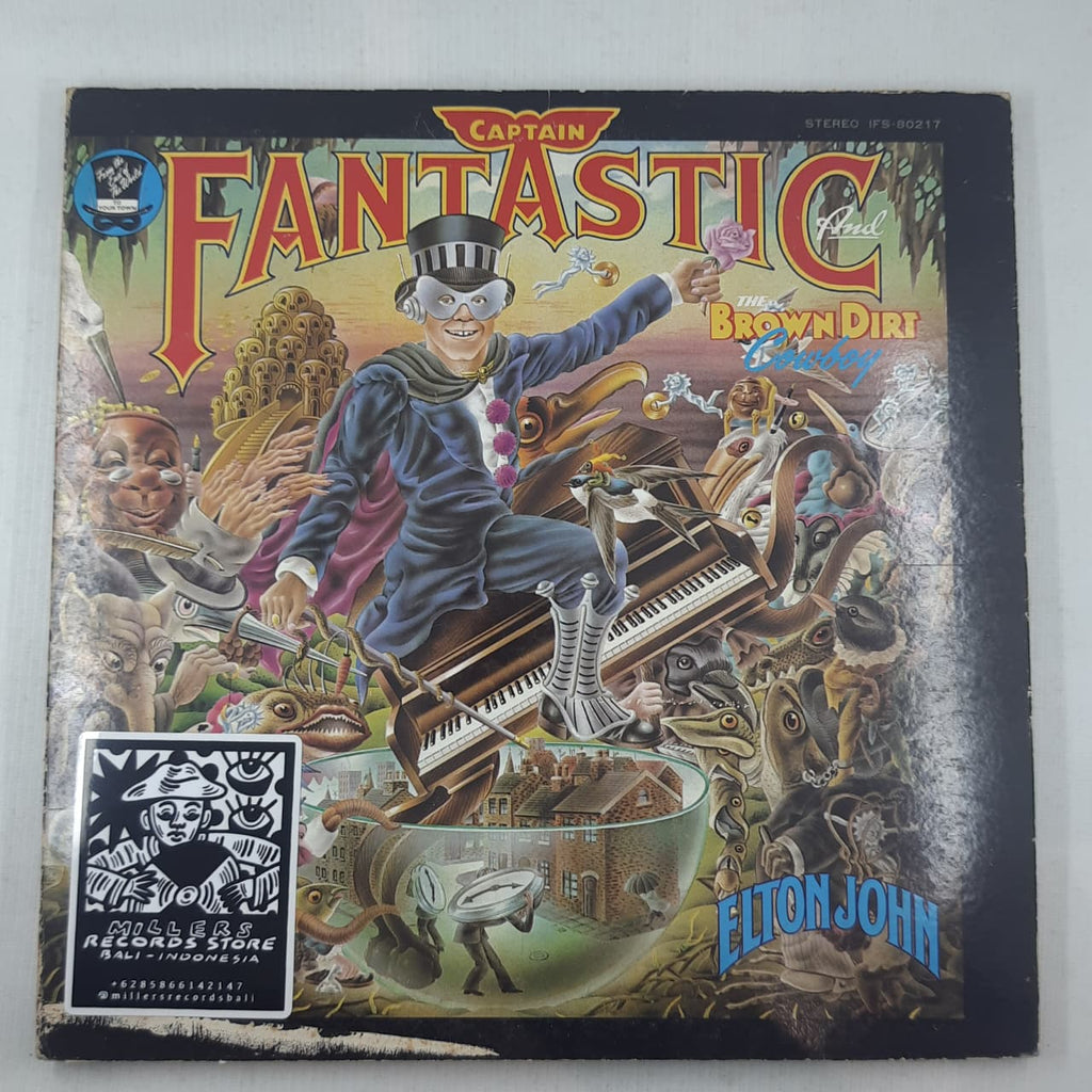 Elton John – Captain Fantastic And The Brown Dirt Cowboy (VINYL / USED)