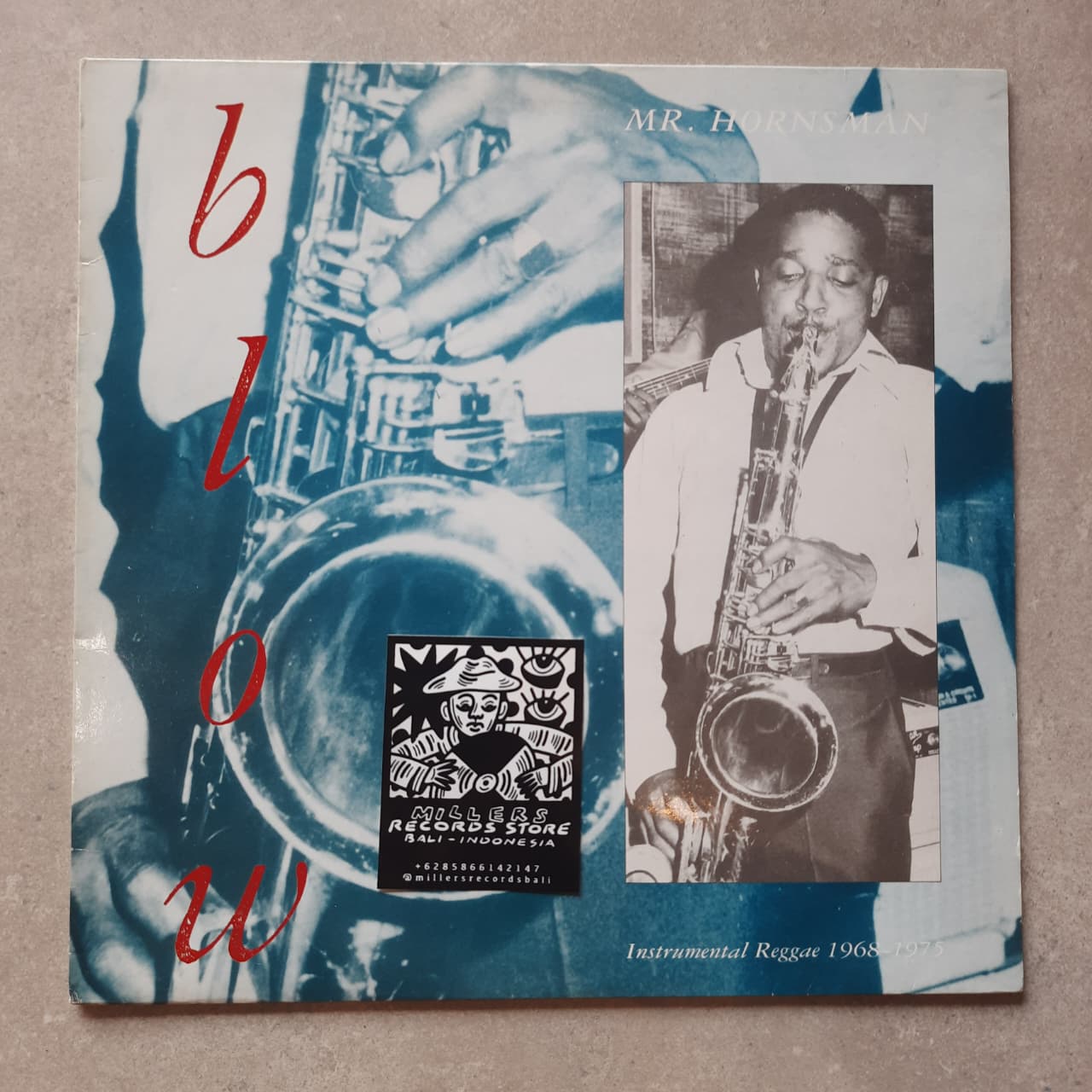 Various – Blow Mr. Hornsman (Instrumental Reggae 1968-1975) (VINYL / USED)