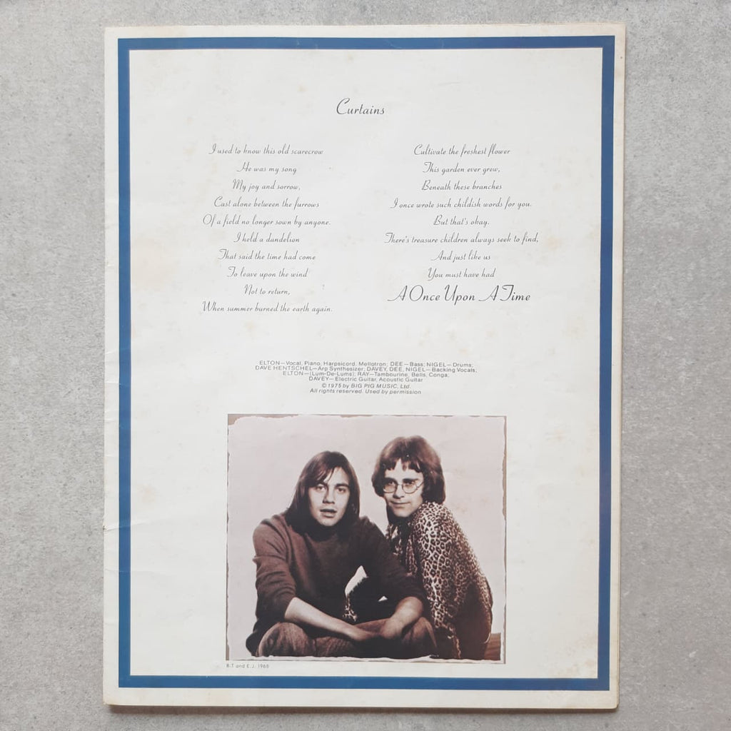 Elton John – Captain Fantastic And The Brown Dirt Cowboy (VINYL / USED)