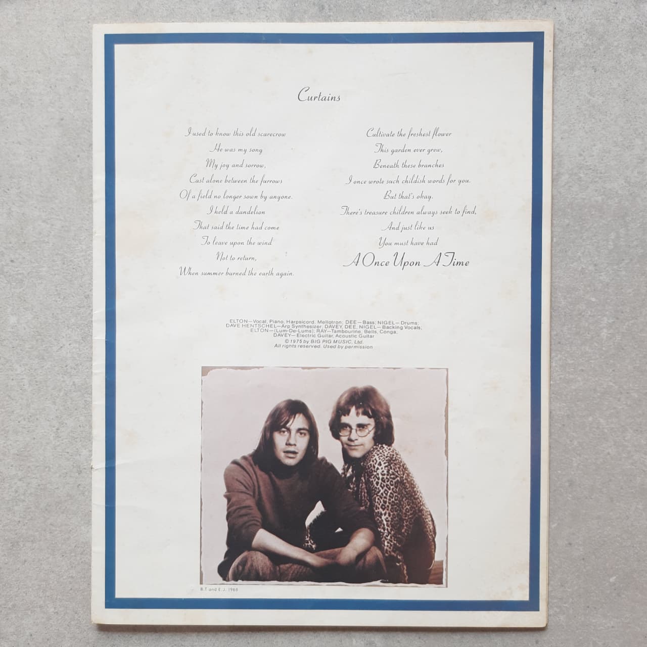 Elton John – Captain Fantastic And The Brown Dirt Cowboy (VINYL / USED)