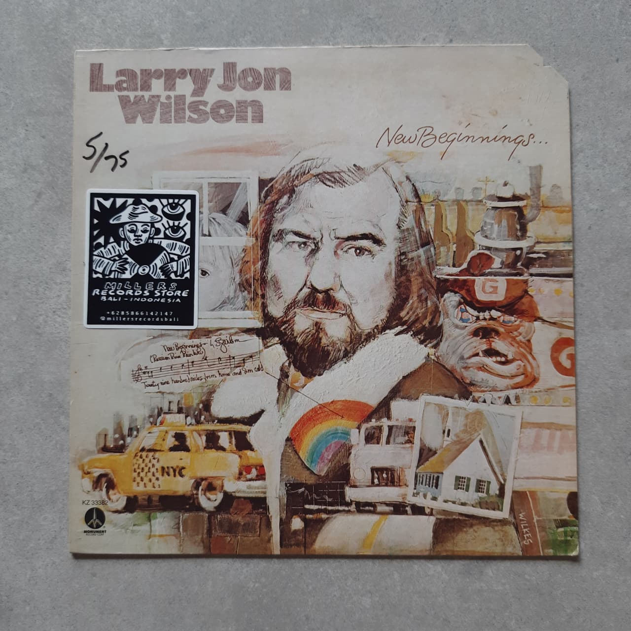Larry Jon Wilson - New Beginnings (VINYL / USED)
