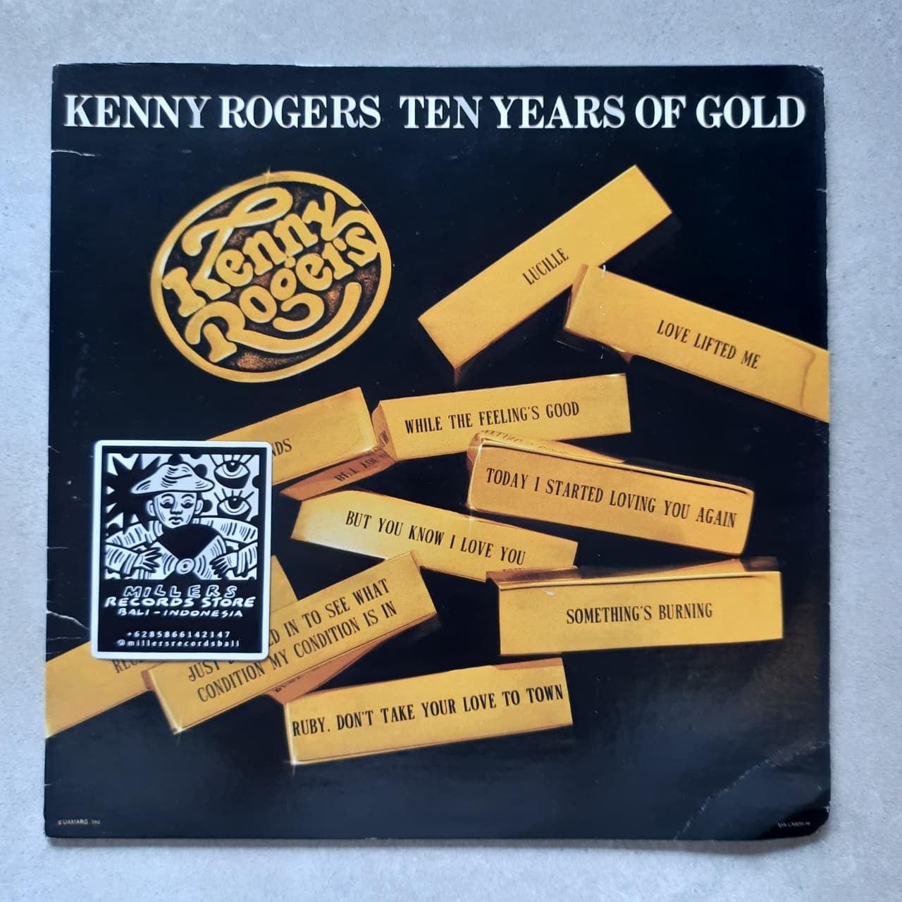 Kenny Rogers – Ten Years Of Gold (VINYL / USED)