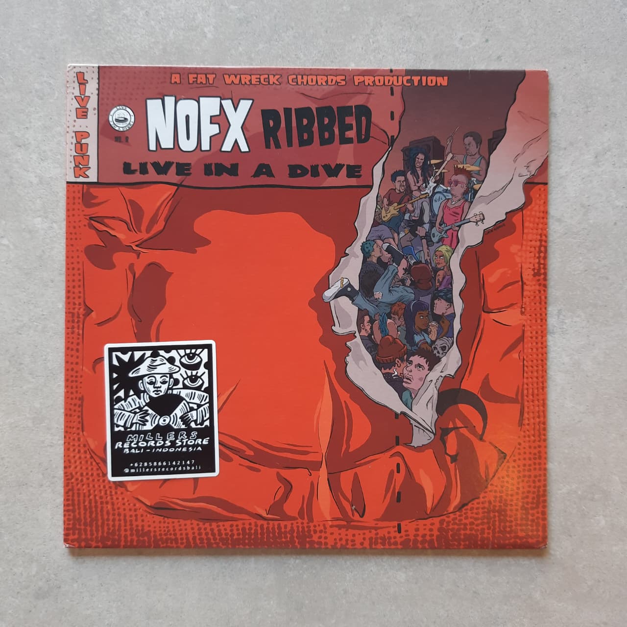 NOFX – Ribbed - Live In A Dive (VINYL / USED)