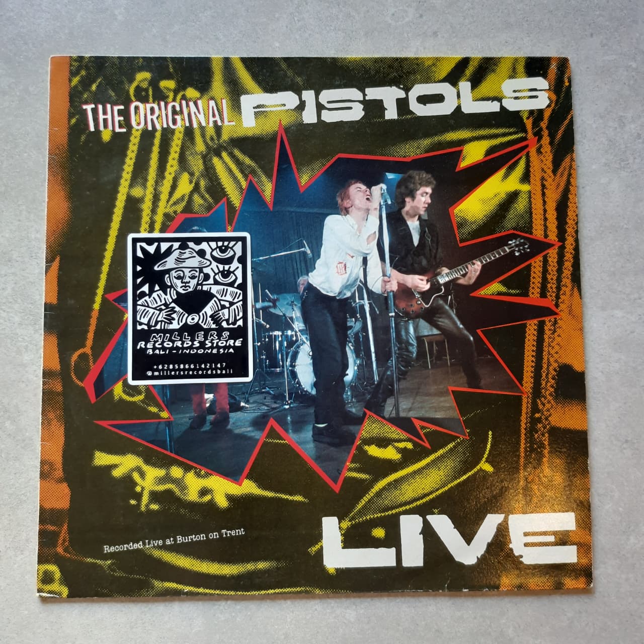 The Original Pistols – The Original Pistols Live (VINYL / USED)