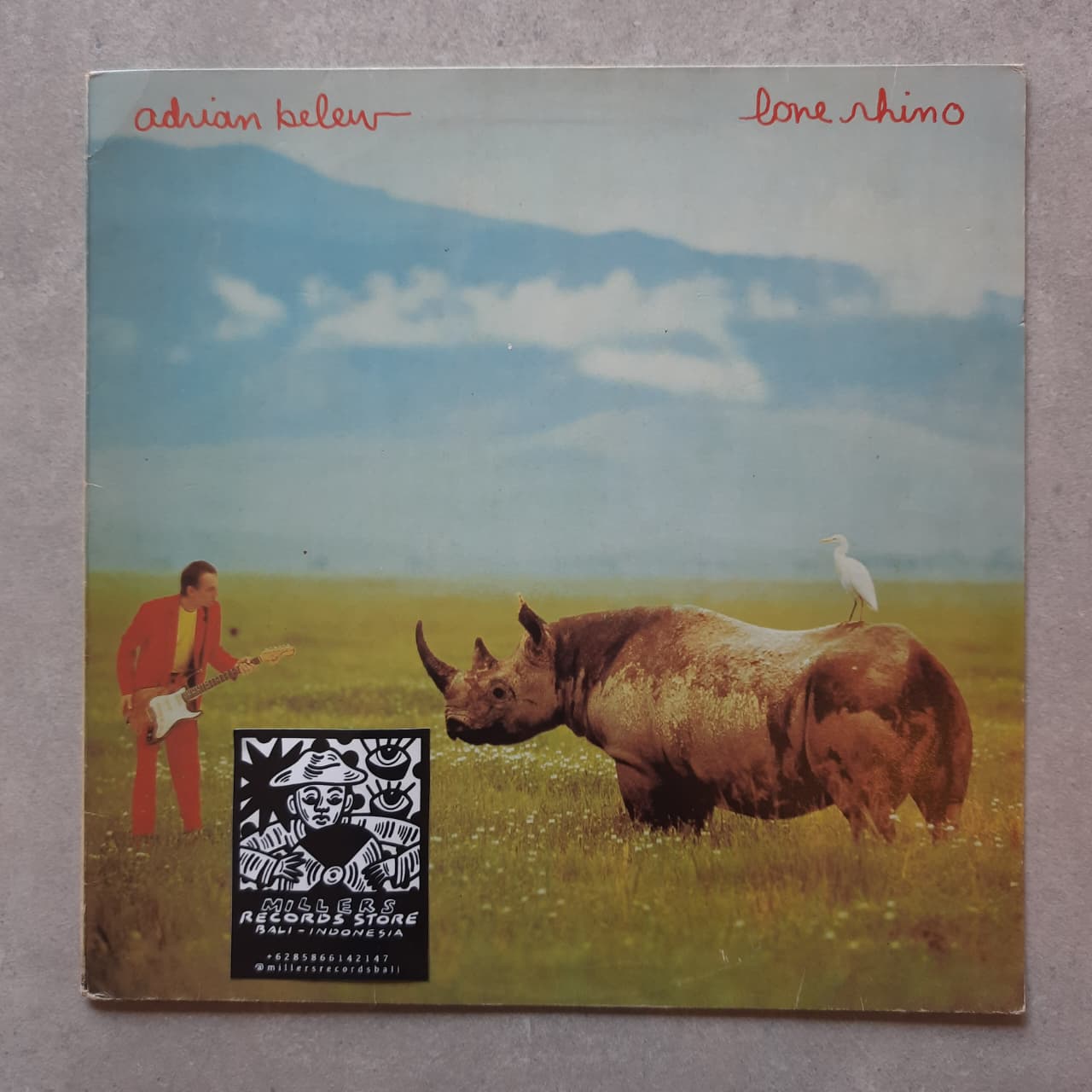 Adrian Belew – Lone Rhino (VINYL / USED)