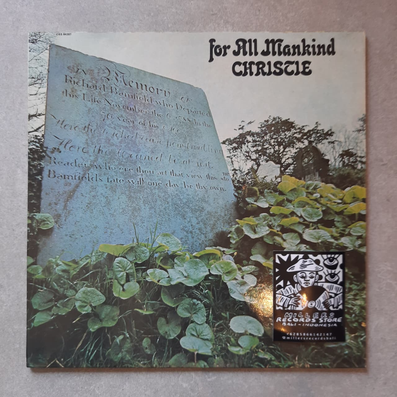 Christie – For All Mankind (VINYL / USED)