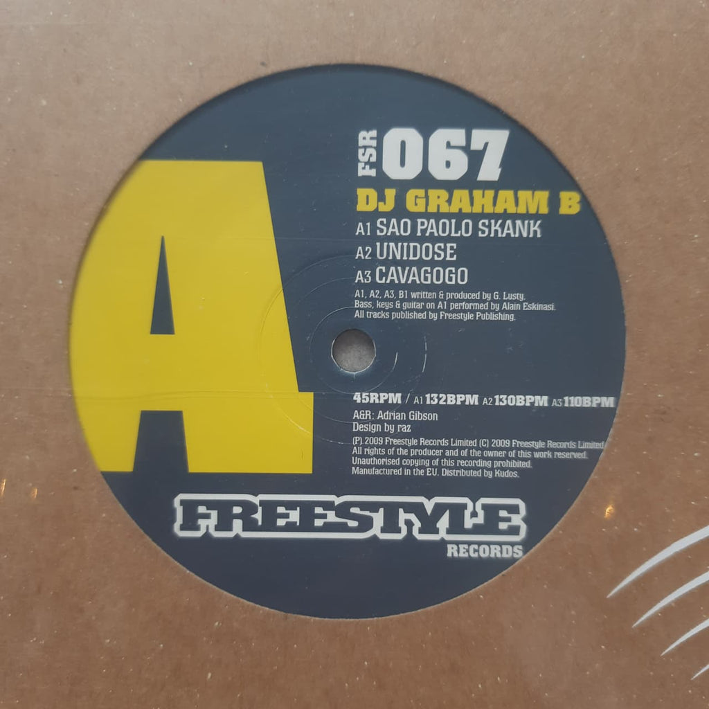 DJ Graham B – Sao Paolo Skank (VINYL / USED)