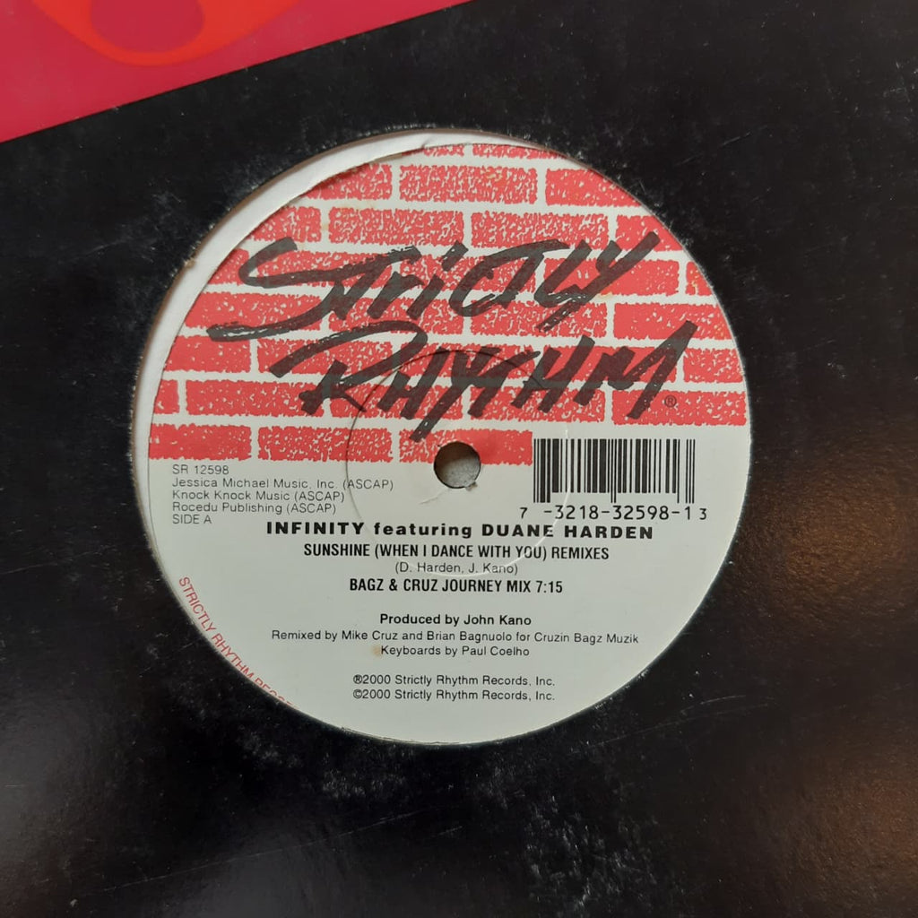 Infinity Feat. Duane Harden – Sunshine (When I Dance With You) Remixes (VINYL / USED)