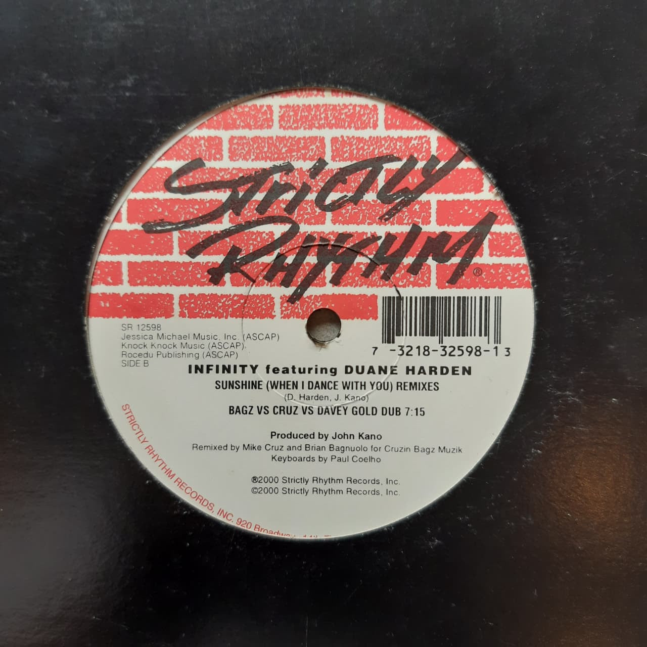 Infinity Feat. Duane Harden – Sunshine (When I Dance With You) Remixes (VINYL / USED)