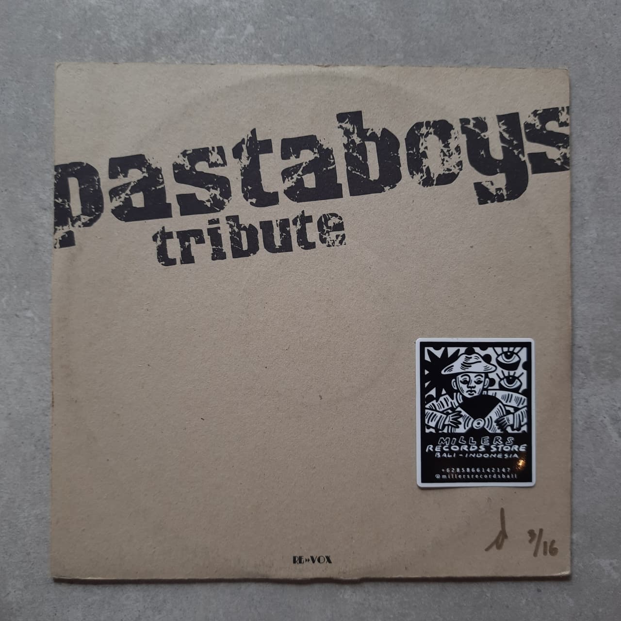 Pastaboys – Tribute (VINYL / USED)