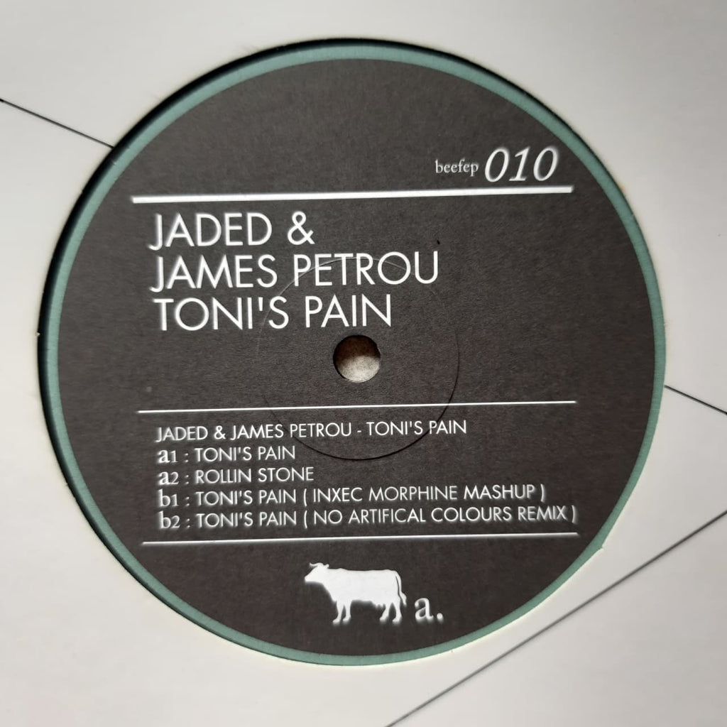 Jaded & James Petrou – Toni's Pain (VINYL / USED)