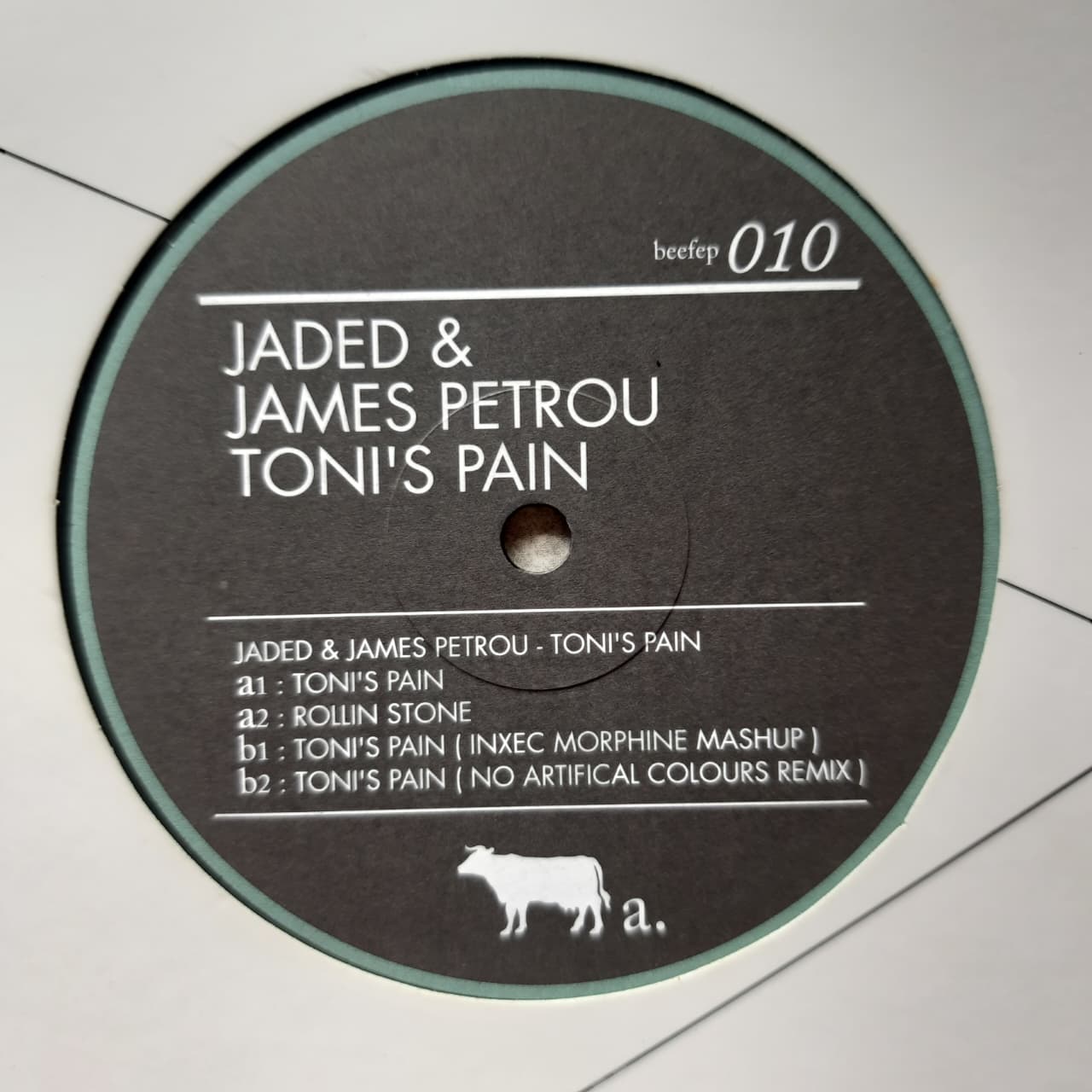 Jaded & James Petrou – Toni's Pain (VINYL / USED)