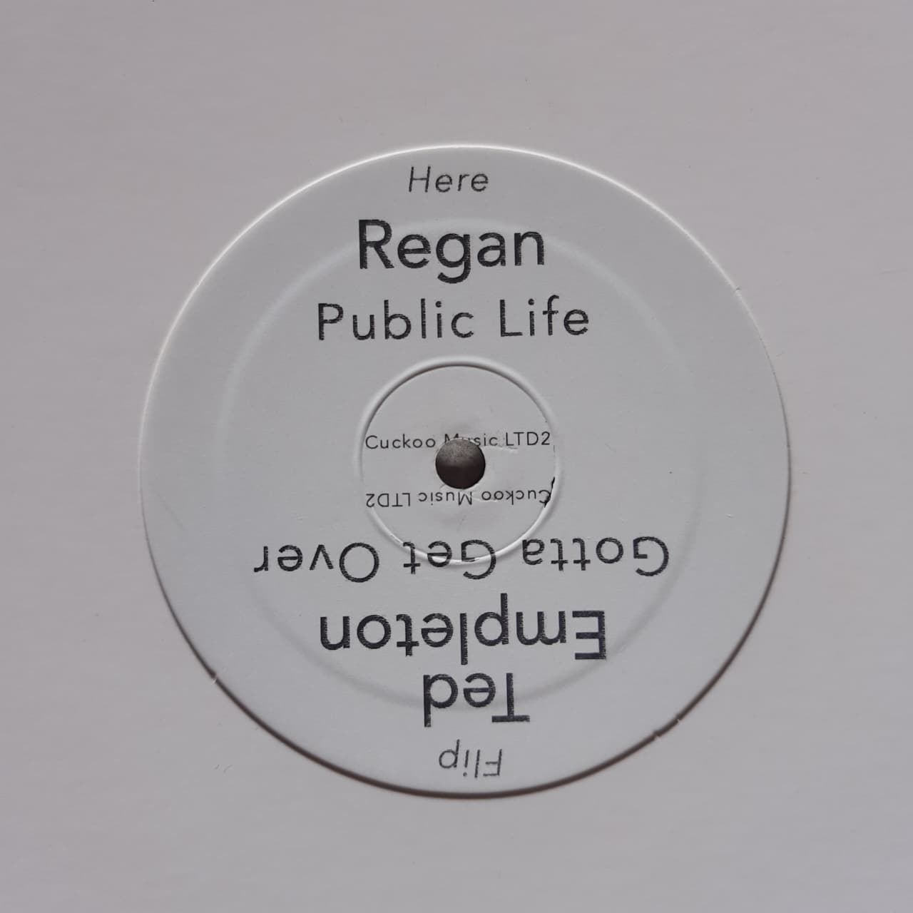 Ted Empleton / Regan – Gotta Get Over / Public Life (VINYL / USED)