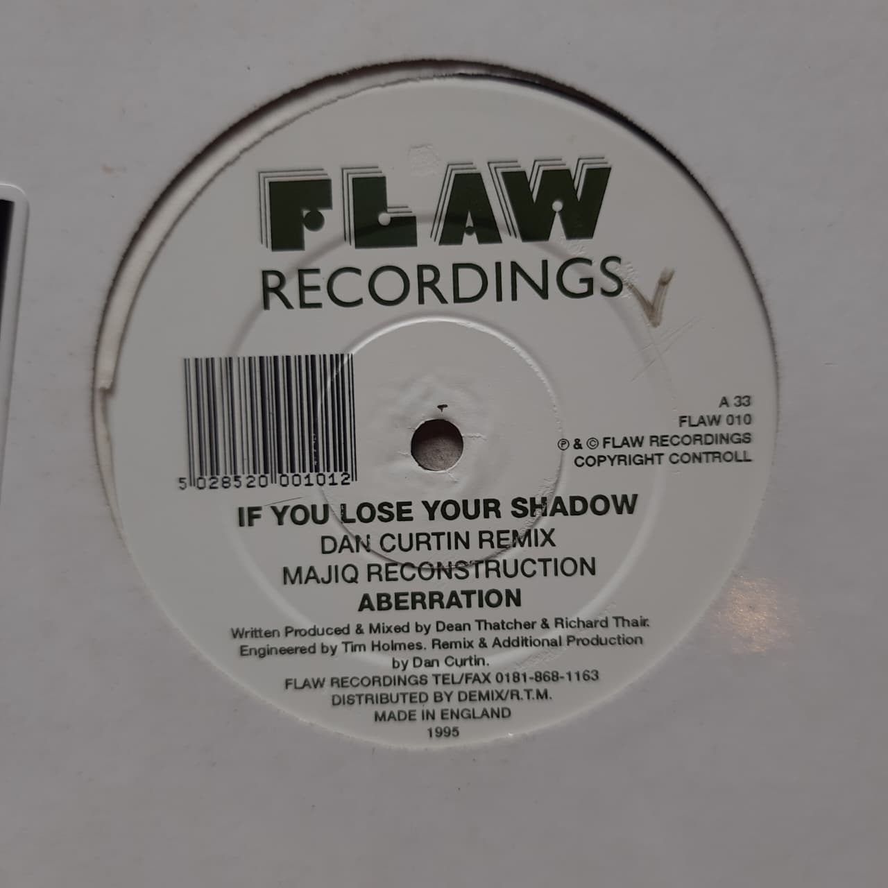 Aberration – If You Lose Your Shadow (VINYL / USED)