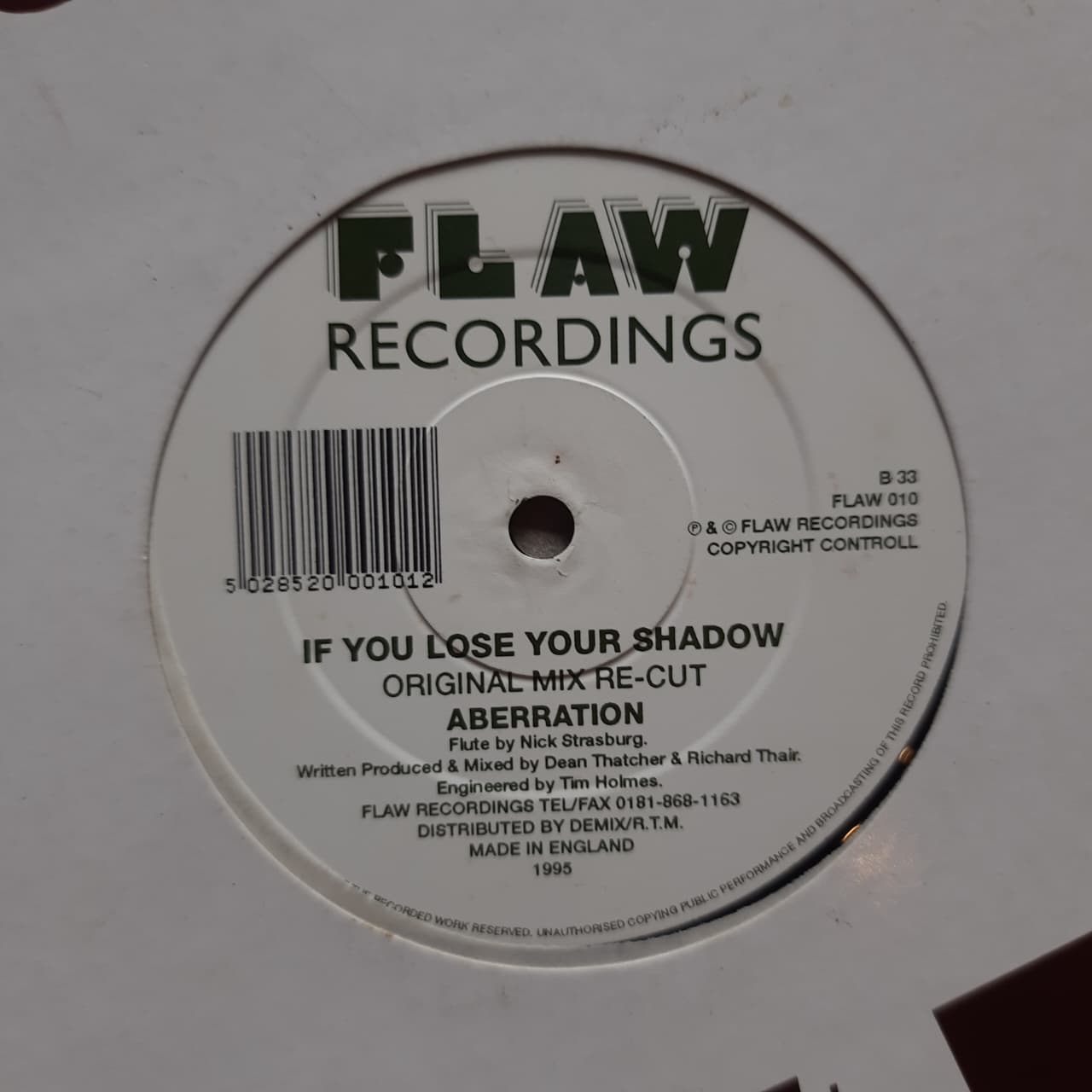 Aberration – If You Lose Your Shadow (VINYL / USED)