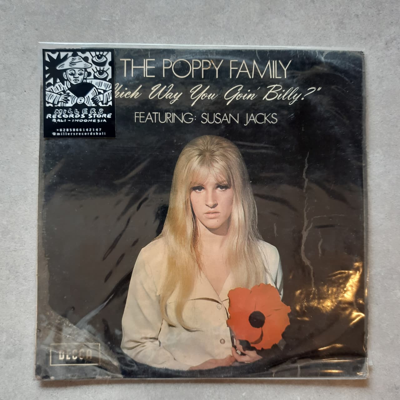 The Poppy Family Featuring Susan Jacks – Which Way You Goin' Billy? (VINYL / USED)