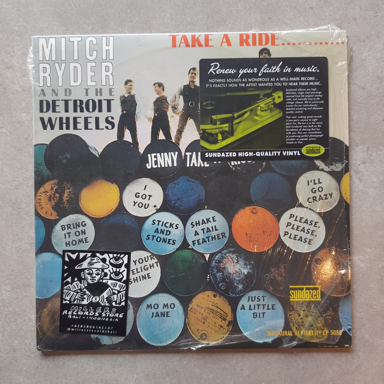 Mitch Ryder & The Detroit Wheels – Take A Ride... (VINYL / USED)