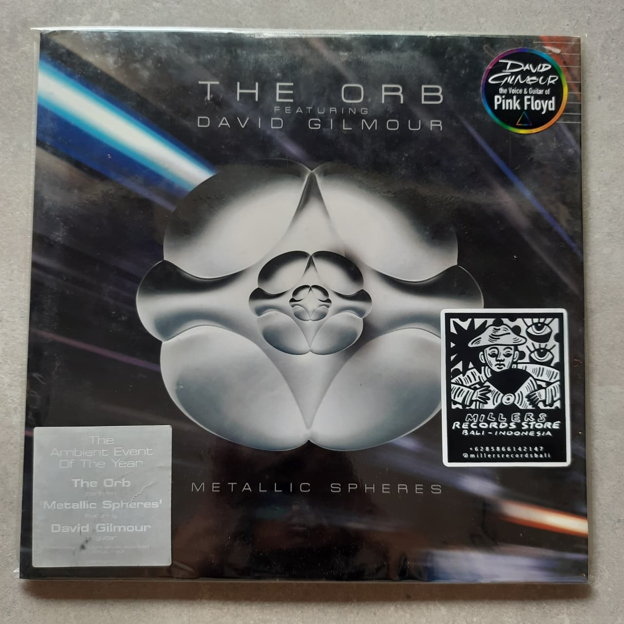 The Orb Featuring David Gilmour – Metallic Spheres (VINYL / USED)