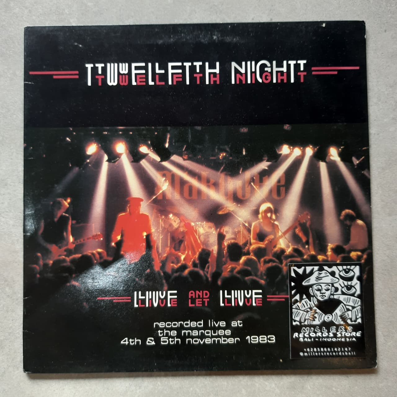 Twelfth Night – Live And Let Live (VINYL / USED)