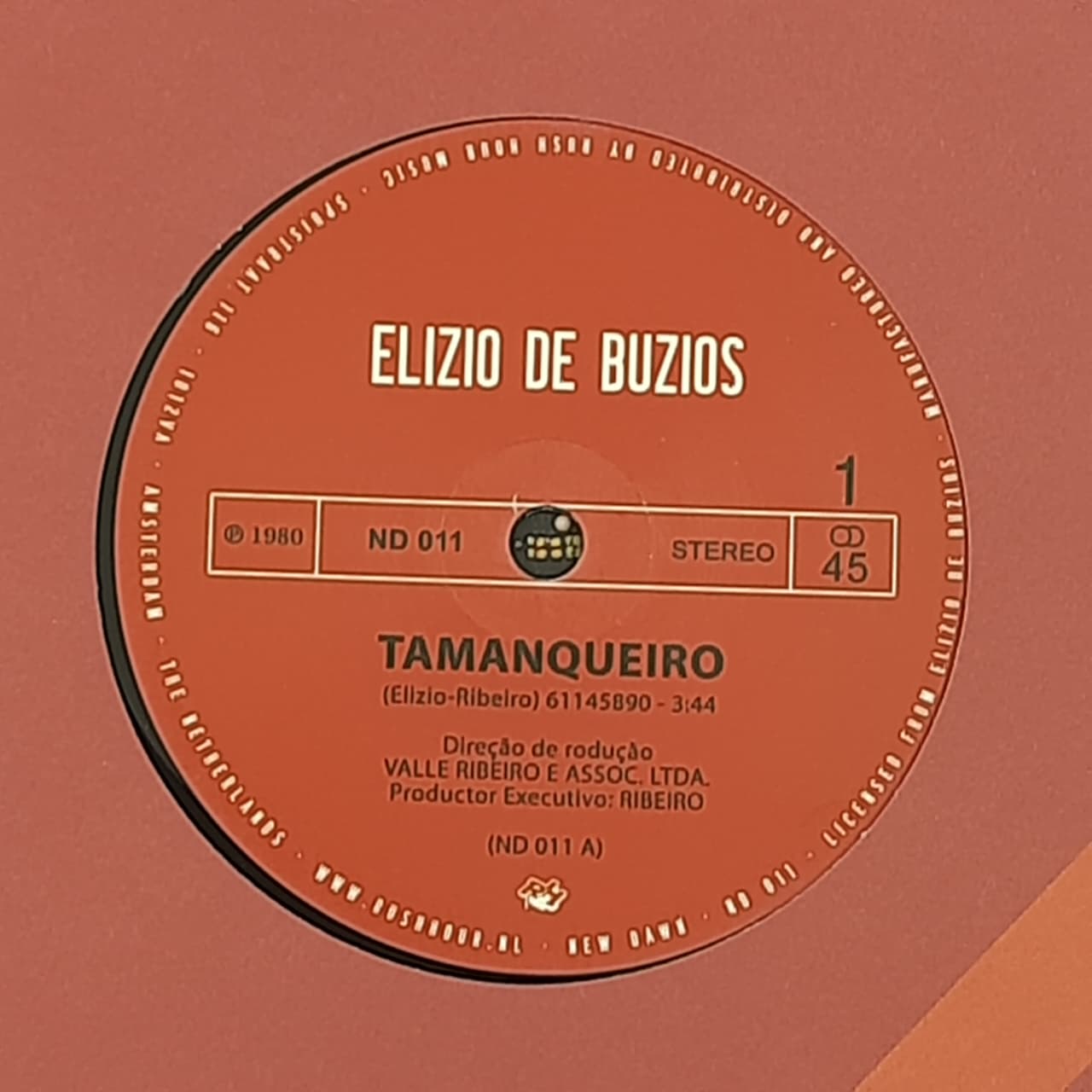 Elizio De Buzios – Tamanqueiro (VINYL / NEW)