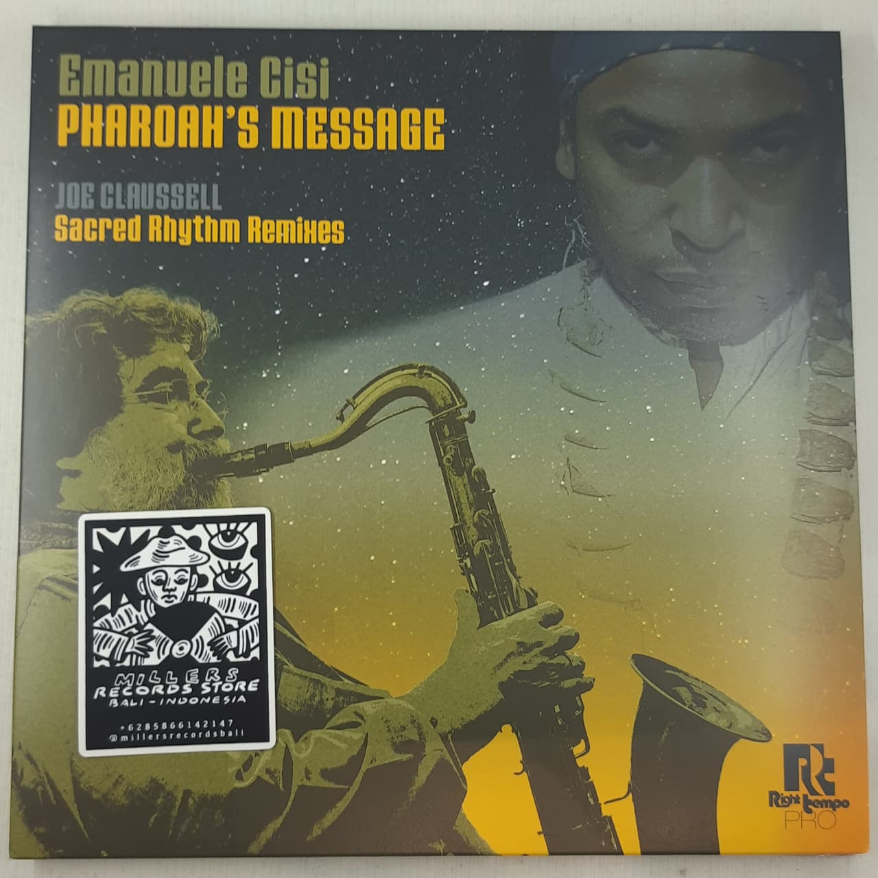 Emanuele Cisi – Pharoah's Message (Joe Claussell Sacred Rhythm Remixes) (VINYL / NEW UNSEALED)