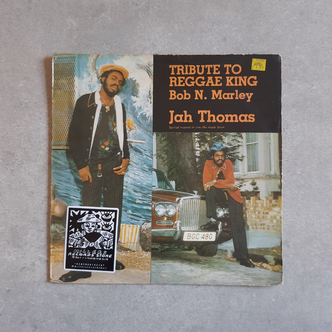 Jah Thomas – Tribute To Reggae King Bob N. Marley (VINYL / USED)