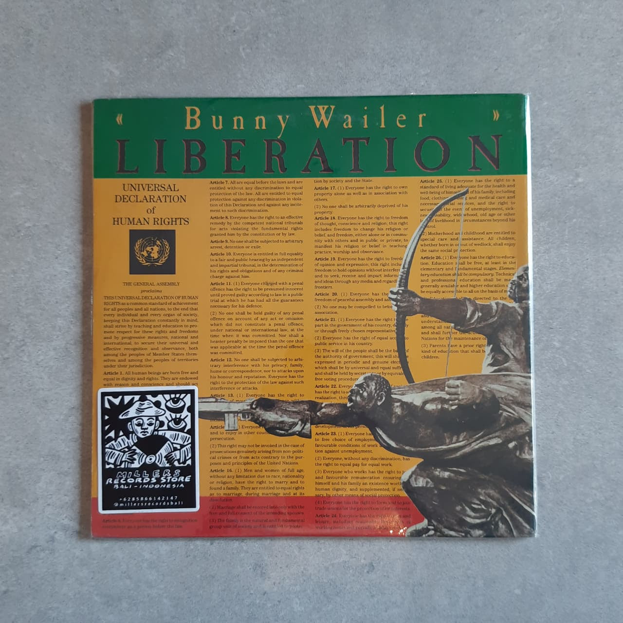 Bunny Wailer – Liberation (VINYL / USED)