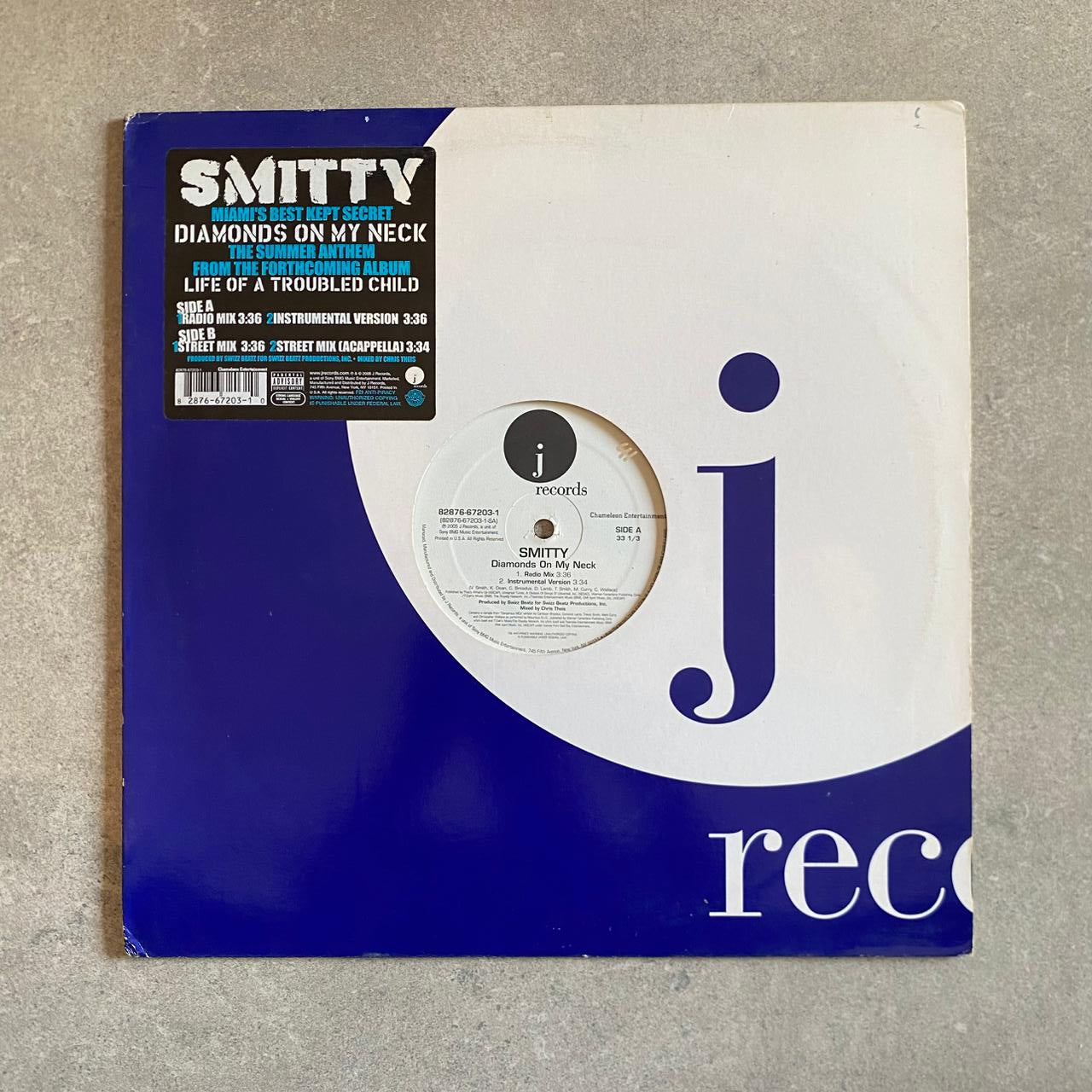 Smitty – Diamonds On My Neck (VINYL / USED)