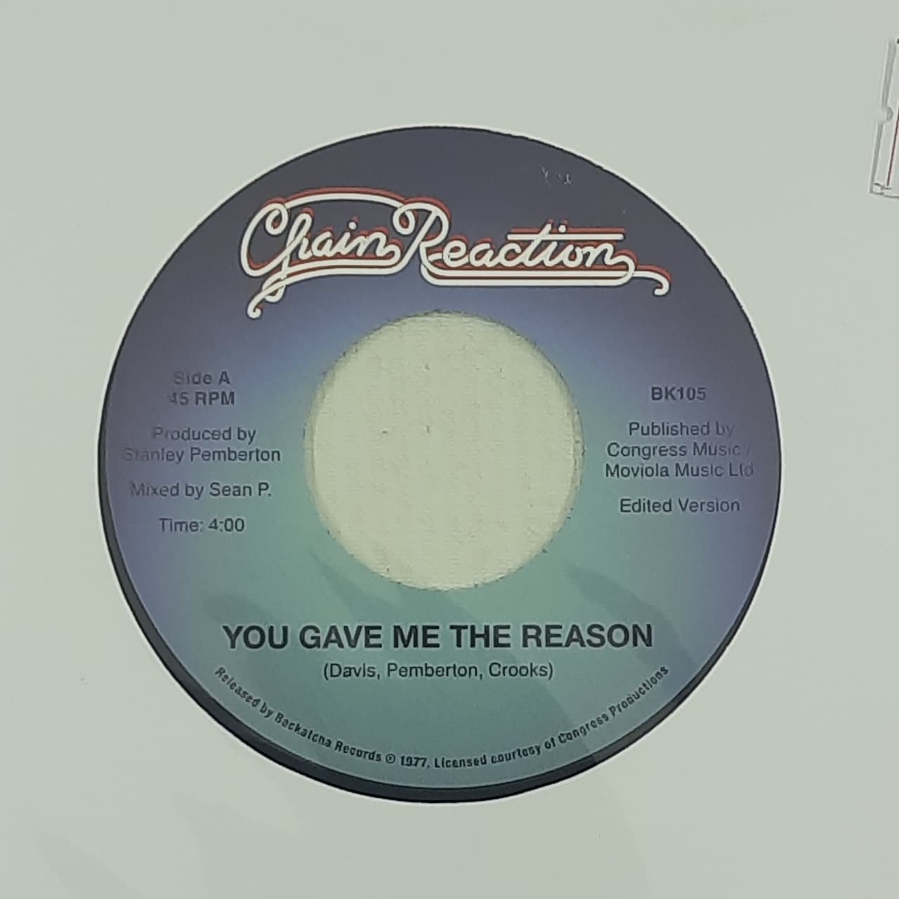 Chain Reaction – You Gave Me The Reason (VINYL / NEW)