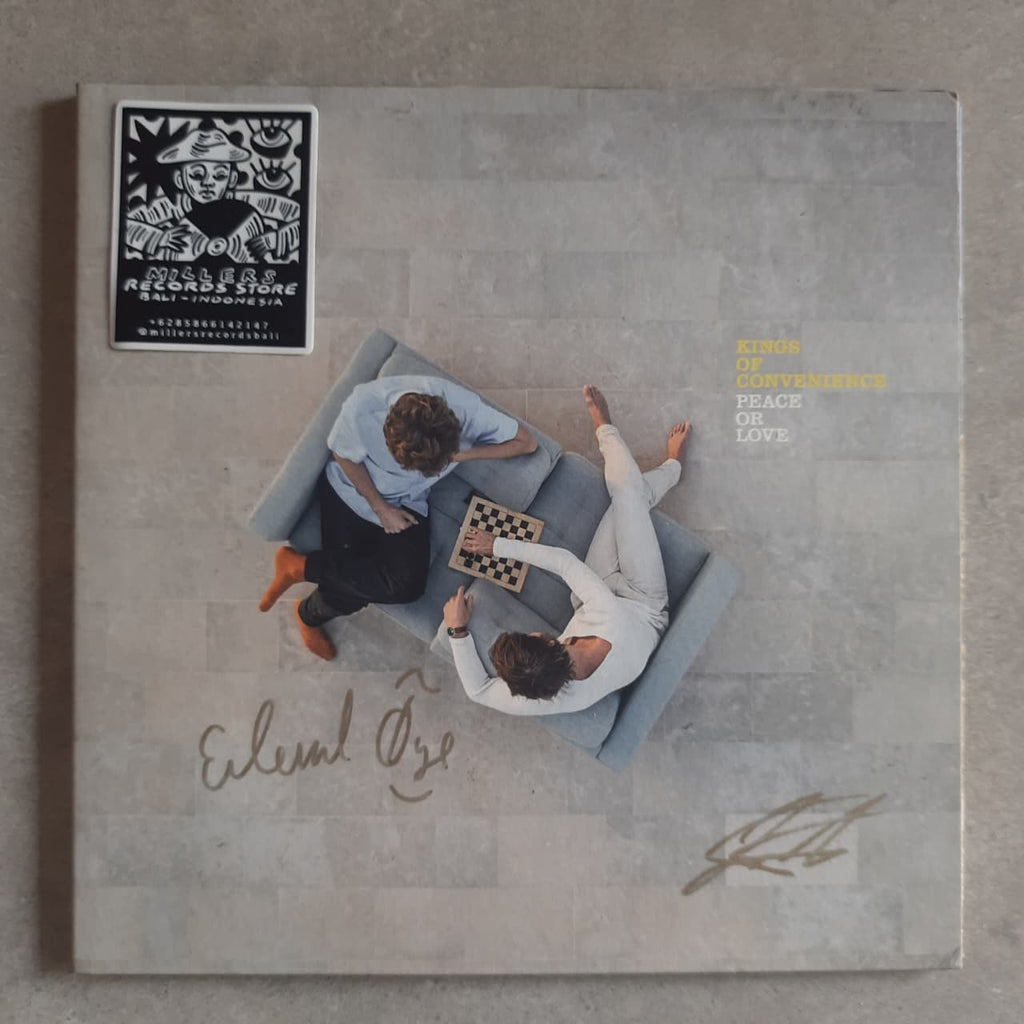 Kings Of Convenience – Peace Or Love (SIGNED) (VINYL / USED)