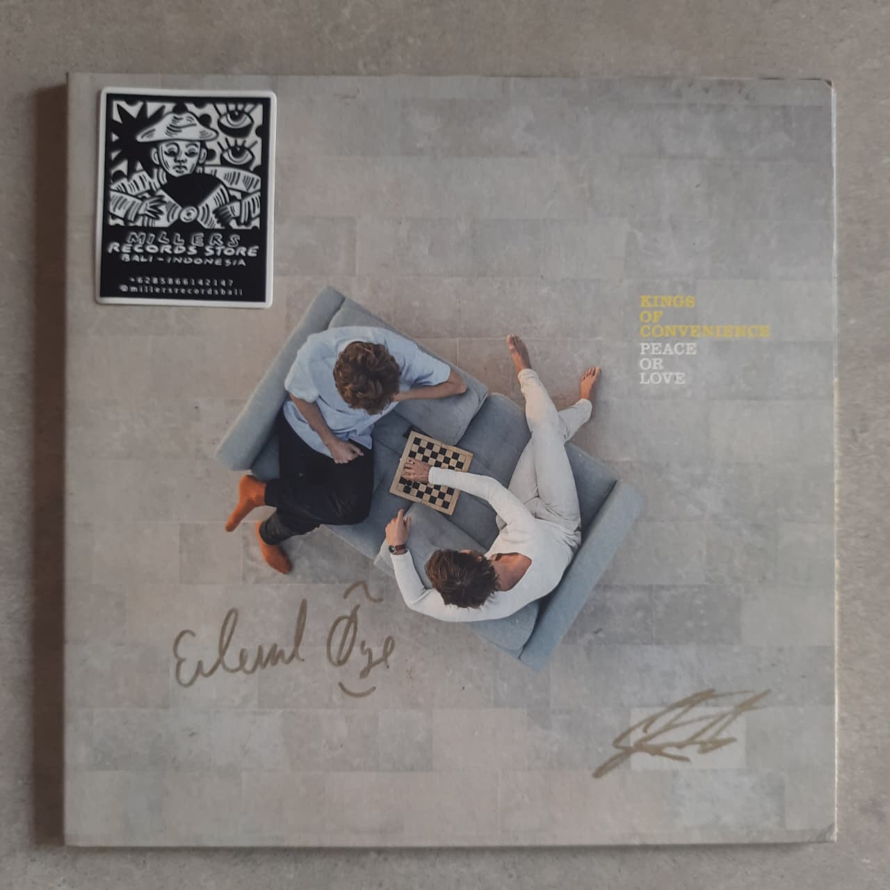 Kings Of Convenience – Peace Or Love (SIGNED) (VINYL / USED)