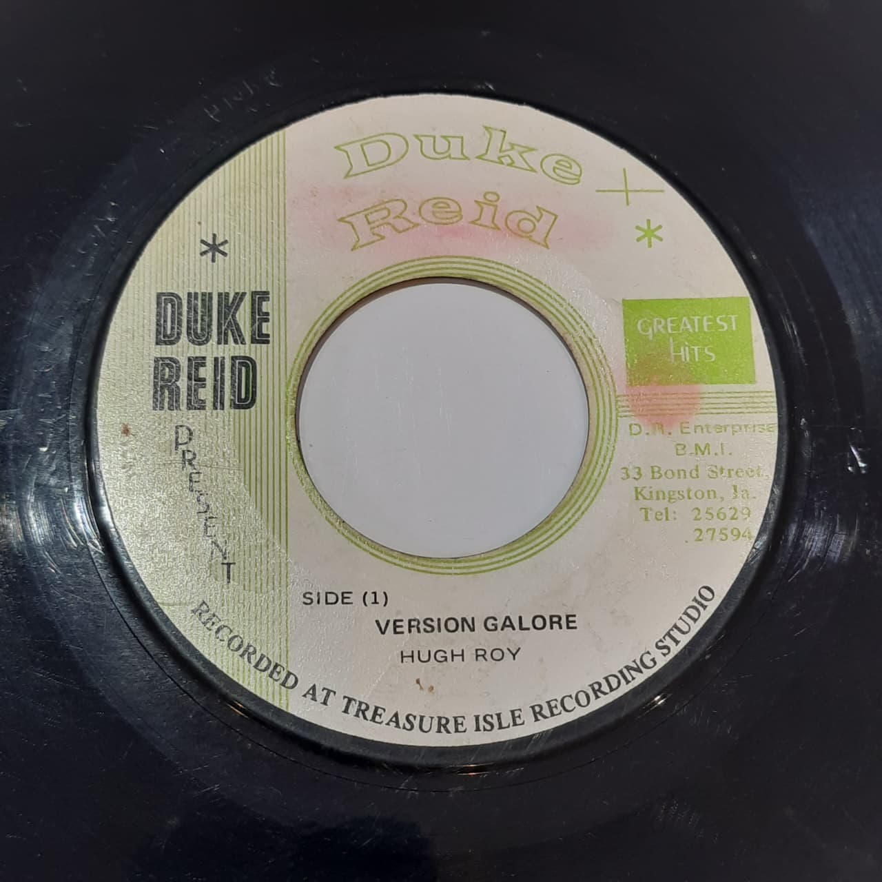 Hugh Roy – Version Galore / Nehru (VINYL / USED)
