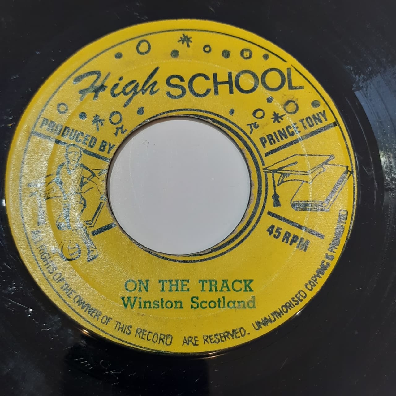 Lennox Brown / Winston Scotland – High School Serenade / On The Track (VINYL / USED)