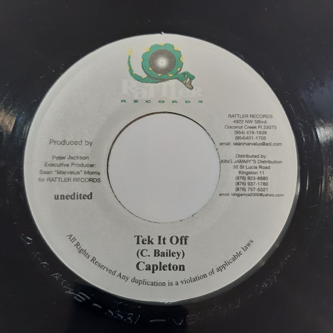 Capleton – Take It Off (VINYL / USED)