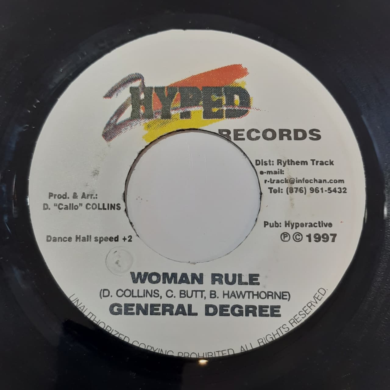 General Degree – Woman Rule (VINYL / USED)