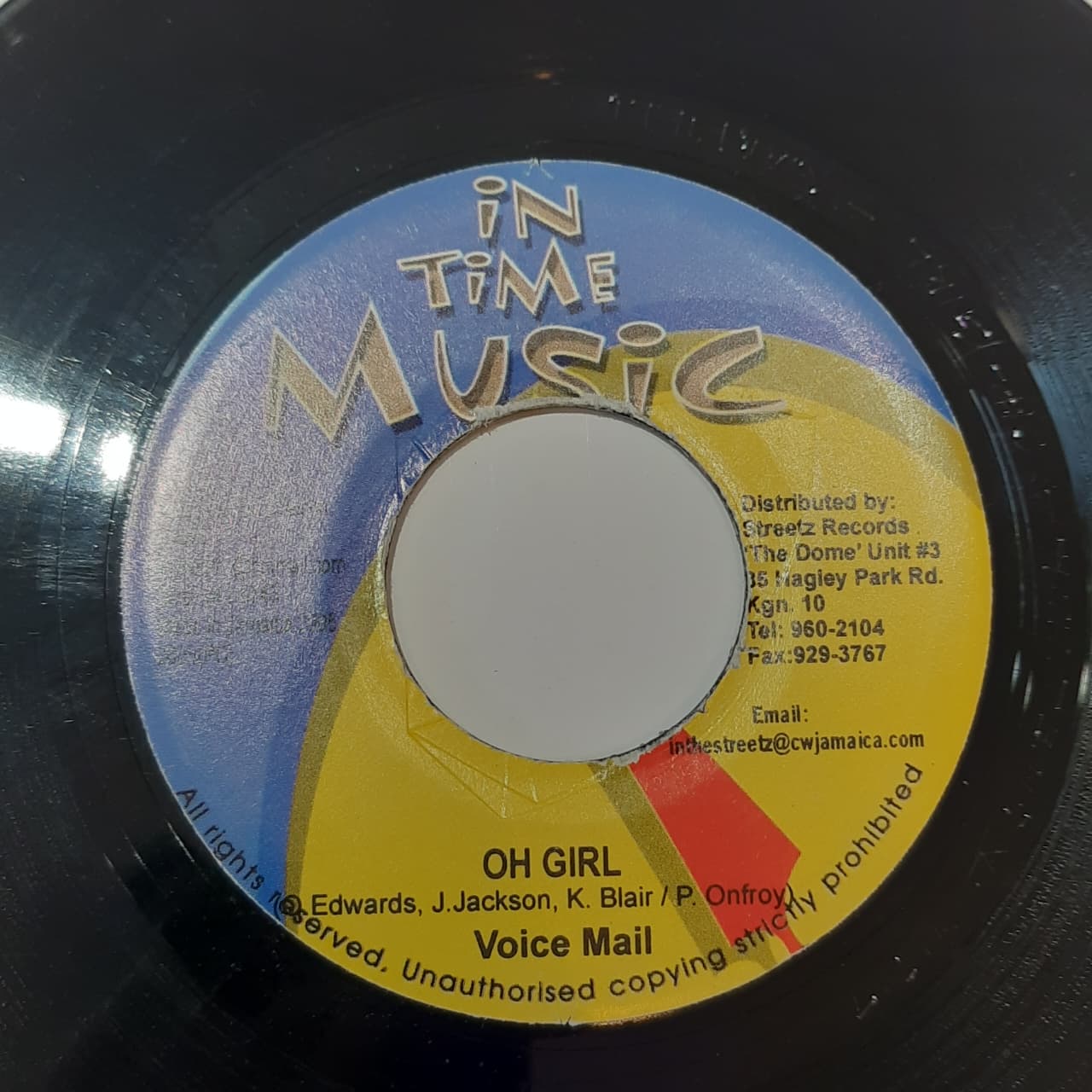 Voice Mail / Delicious – Oh Girl / Don't Call Me (VINYL / USED)
