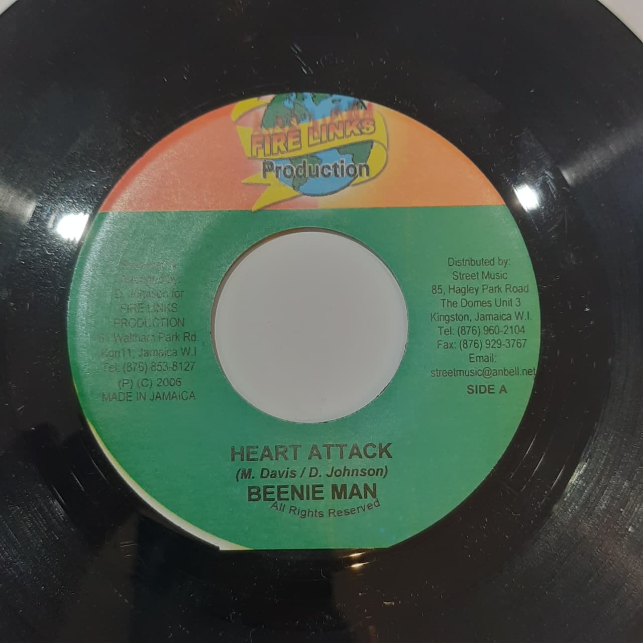 Beenie Man – Heart Attack (VINYL / USED)