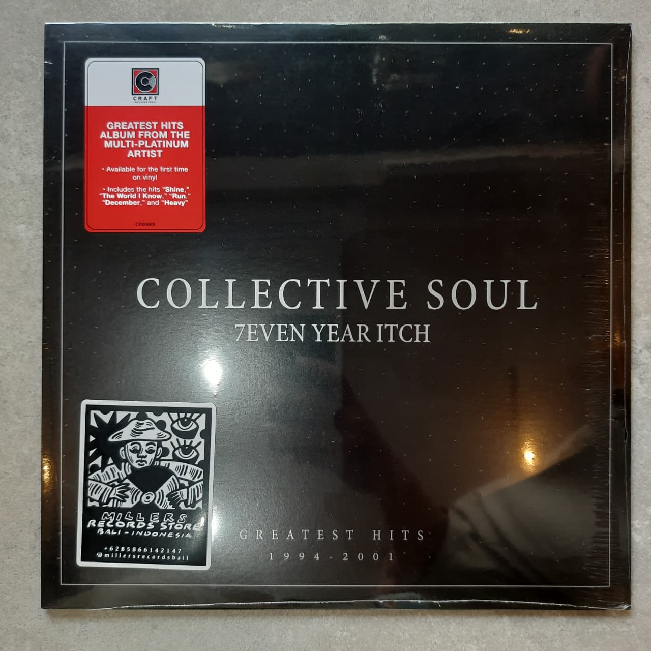 Collective Soul – 7even Year Itch: Greatest Hits 1994-2001 (VINYL / NEW SEALED)