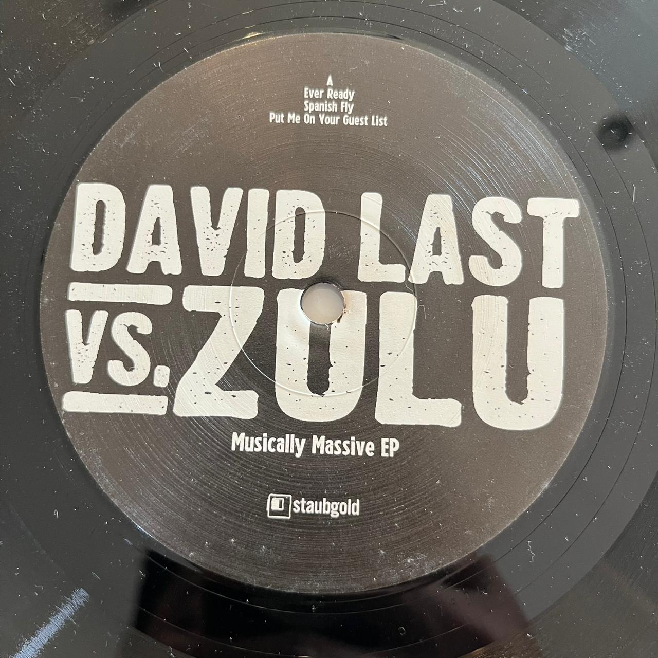 David Last vs. Zulu – Musically Massive EP (VINYL / USED)
