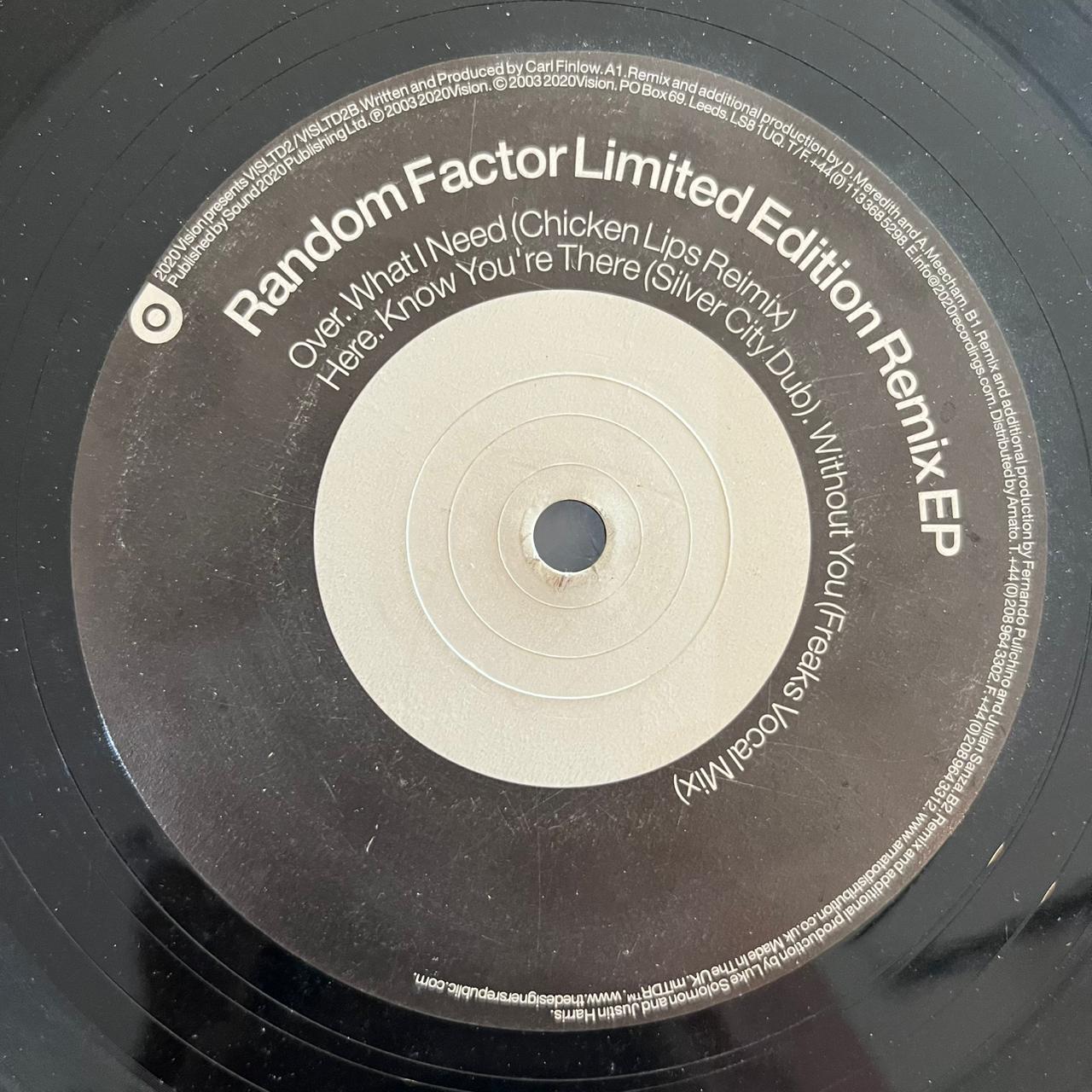 Random Factor – Random Factor Limited Edition Remix EP (VINYL / USED)