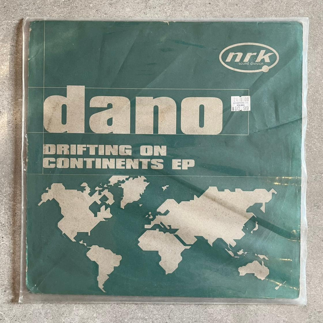 Dano – Drifting On Continents EP (VINY / USED)