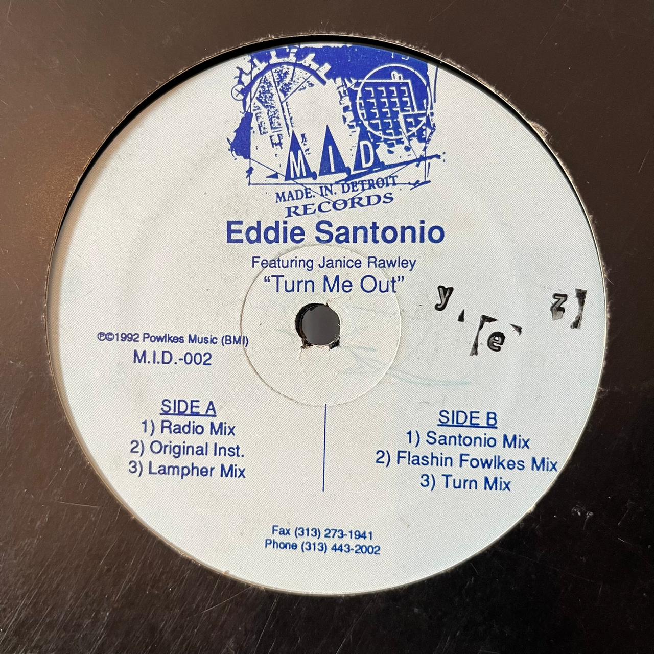 Eddie, Santonio – Turn Me Out (VINYL / USED)