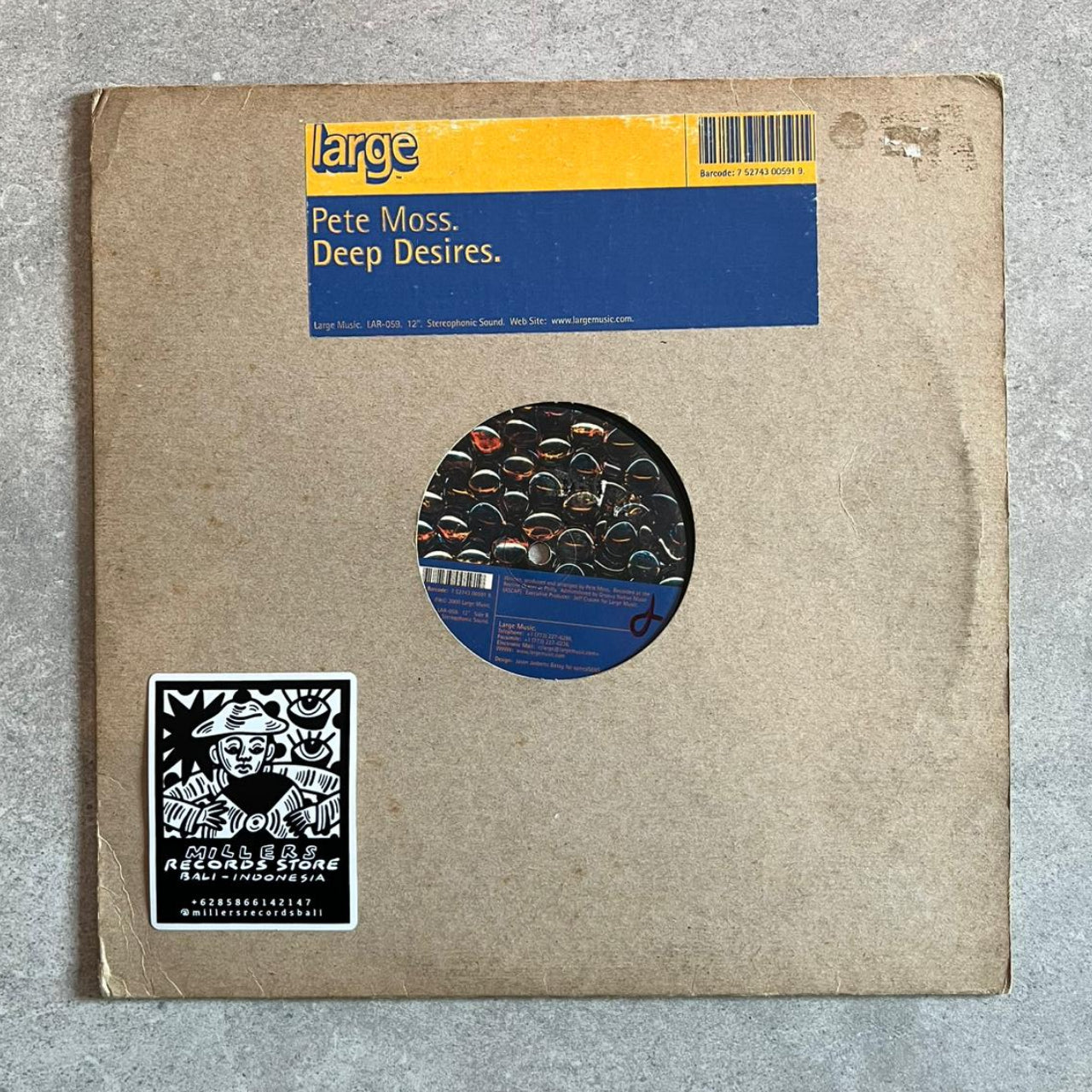 Pete Moss – Deep Desires (VINYL / USED)