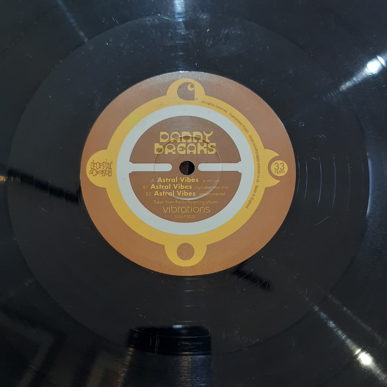 Danny Breaks – Astral Vibes (VINYL / USED)