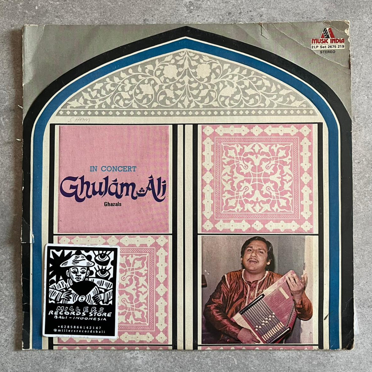Ghulam Ali – In Concert (Ghazals) (VINYL / USED)