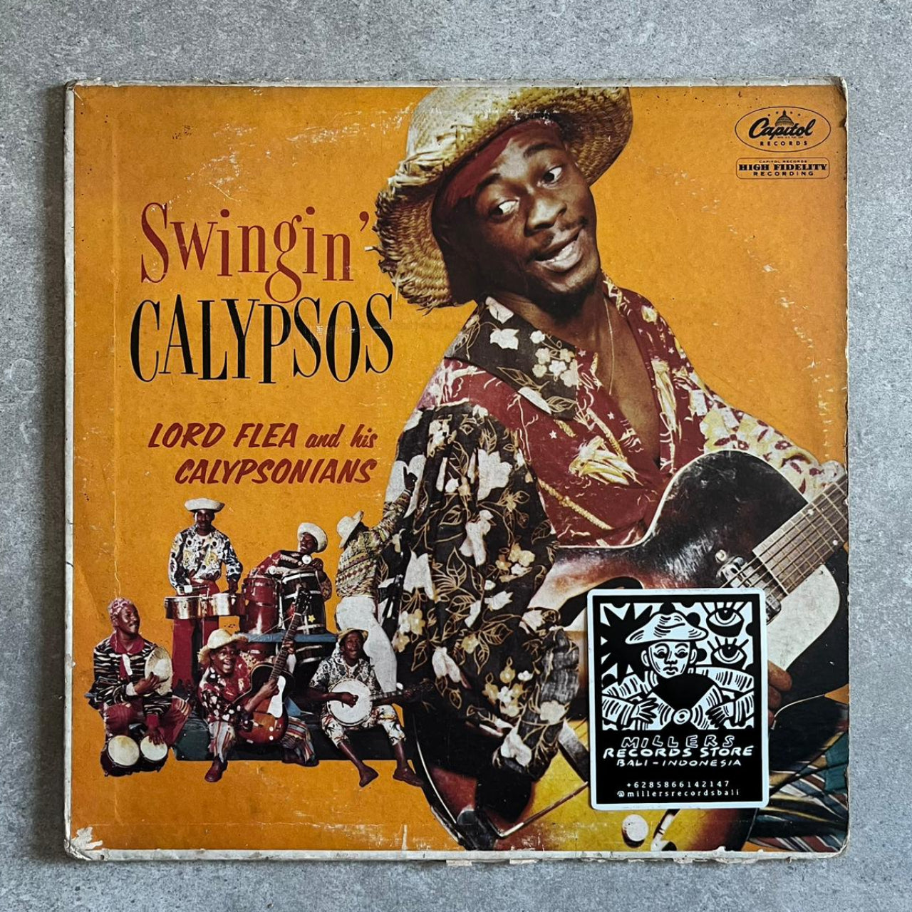 Lord Flea And His Calypsonians* – Swingin' Calypsos (VINYL / USED)