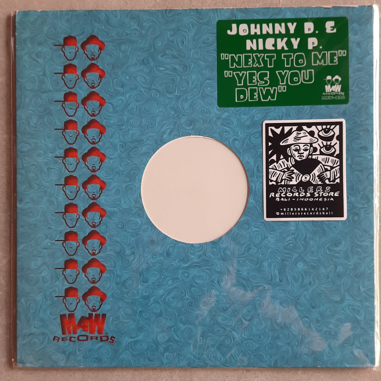 Johnny D. & Nicky P. – Next To Me / Yes You Dew (VINYL / USED)
