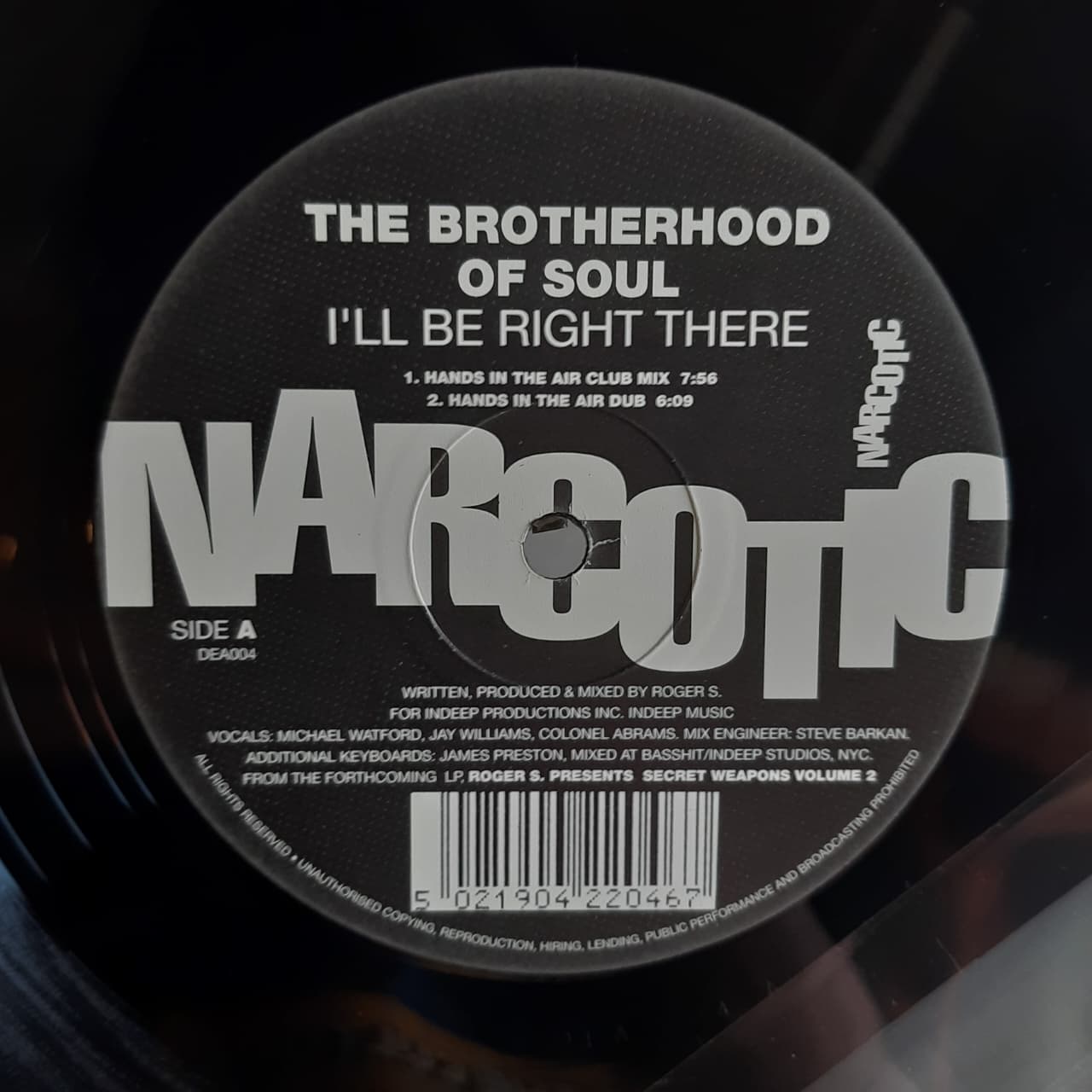 The Brotherhood Of Soul – I'll Be Right There (VINYL / USED)