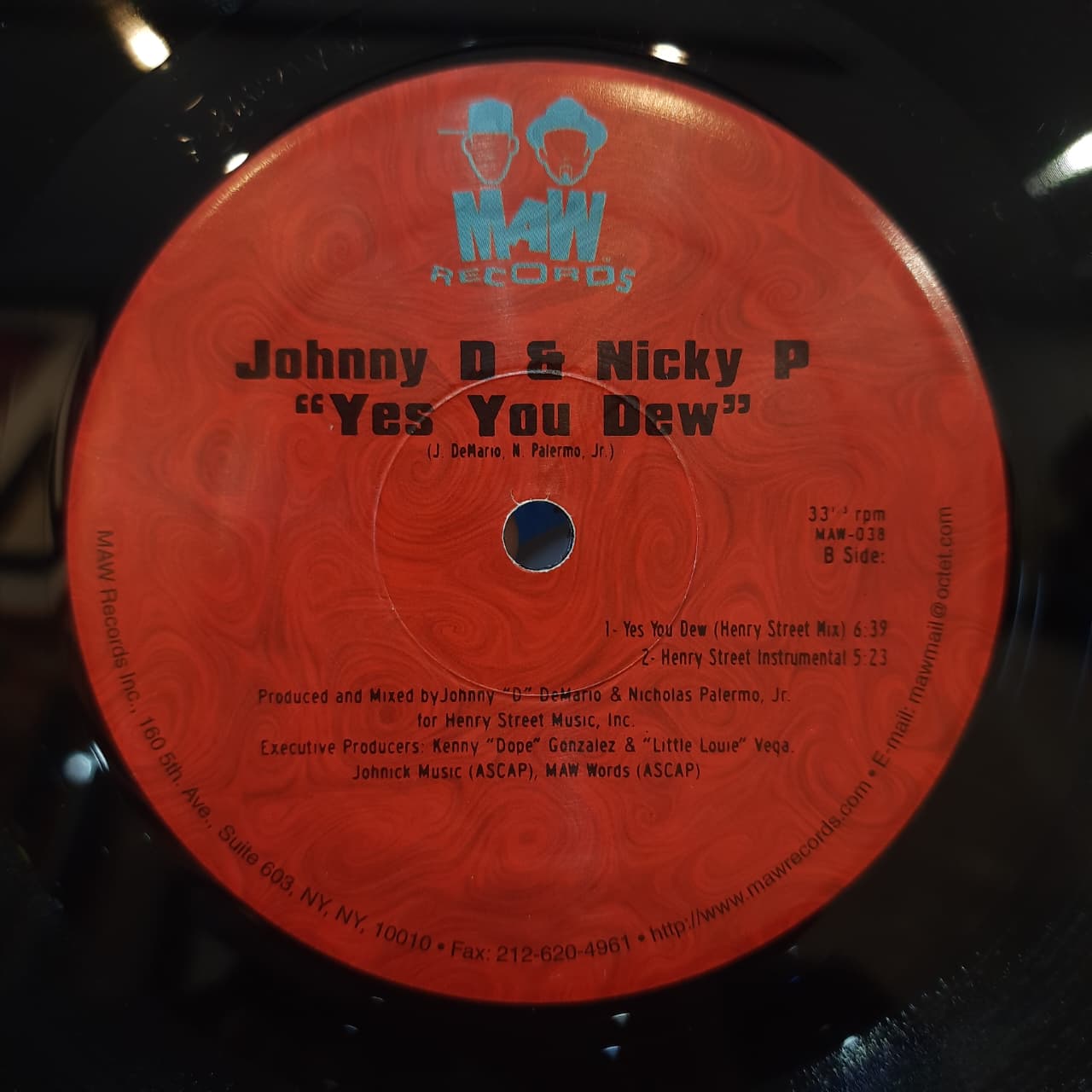 Johnny D. & Nicky P. – Next To Me / Yes You Dew (VINYL / USED)