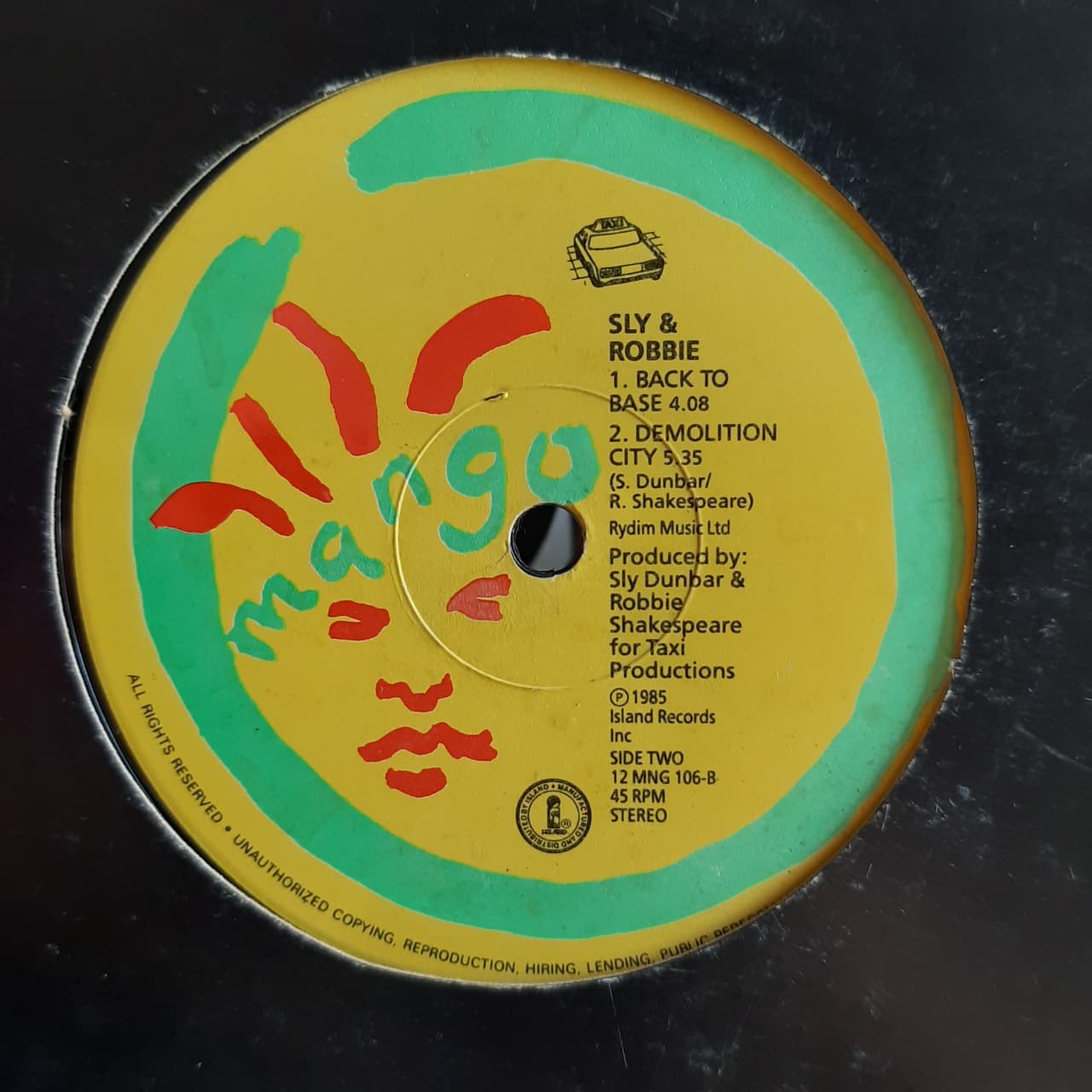 Ebony / Sly & Robbie – Silly Wasn't I / Back to Base